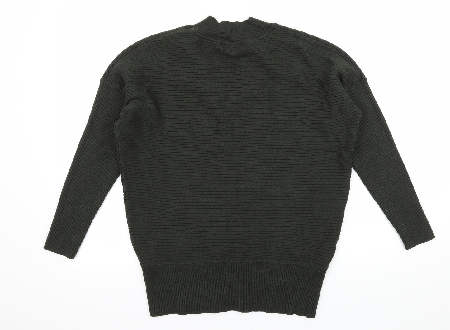 F&F Womens Green  Knit Pullover Jumper Size 10