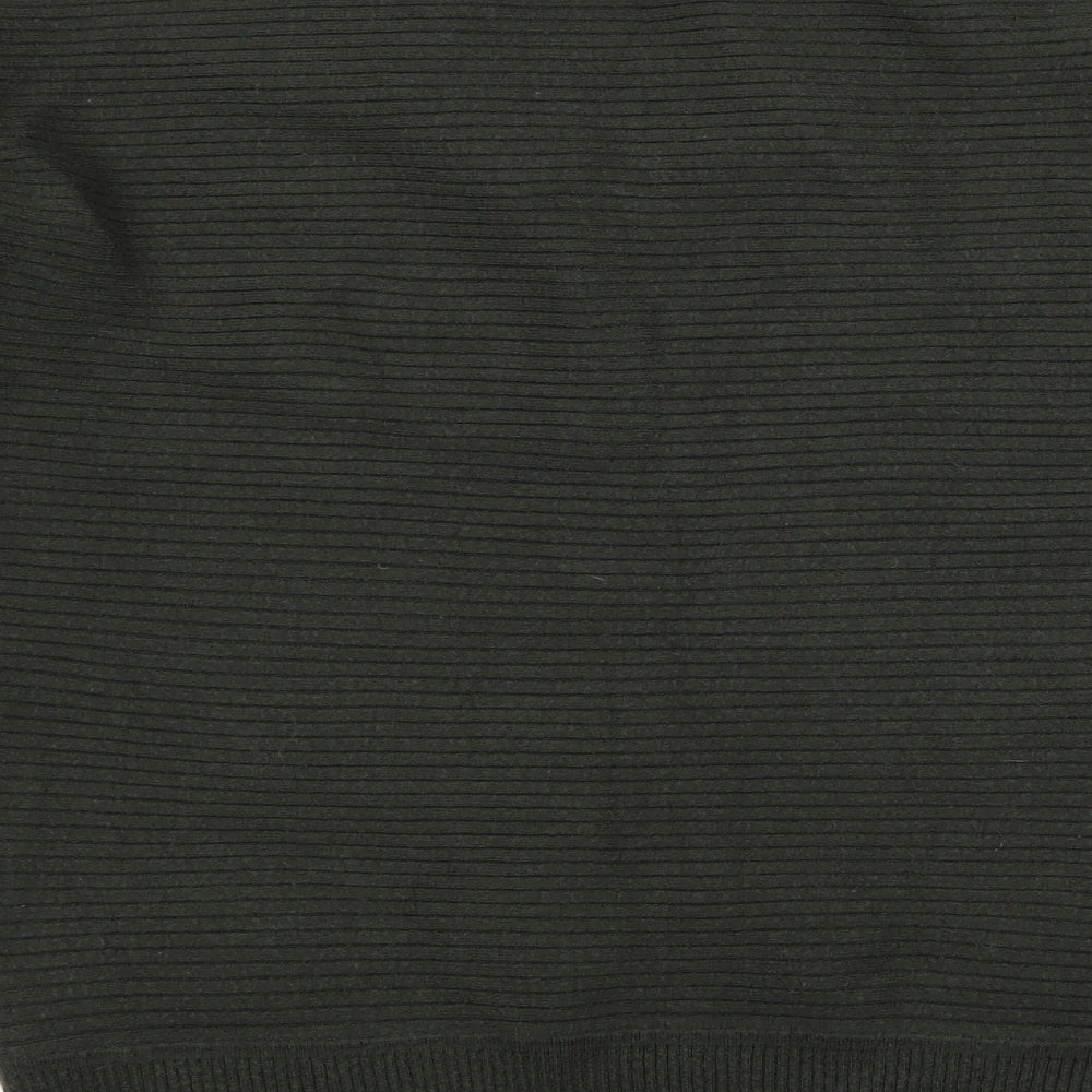 F&F Womens Green  Knit Pullover Jumper Size 10