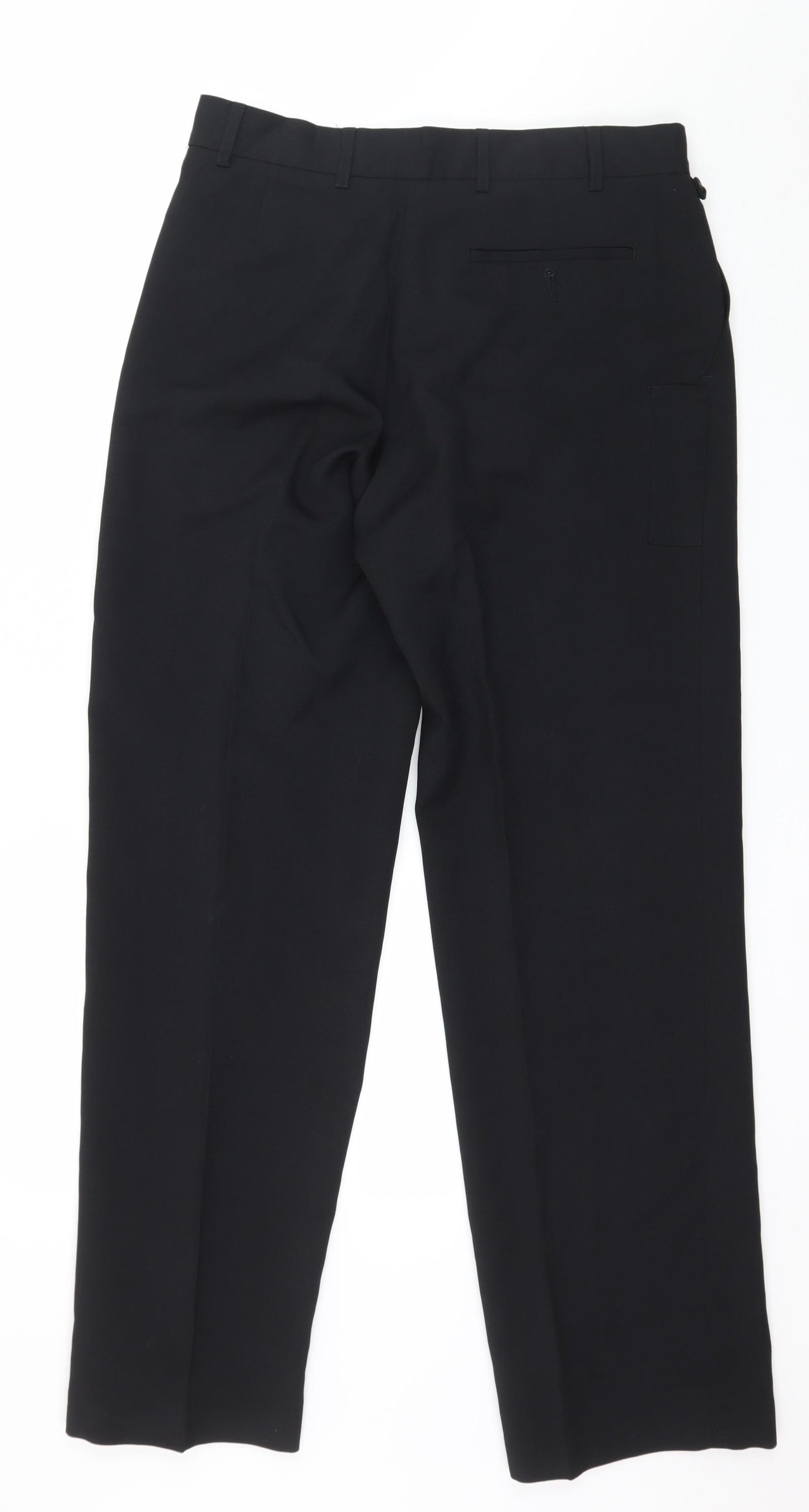 Dimensions Mens Black   Trousers  Size 32 in L31 in