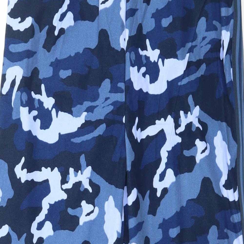 NEXT Boys Blue Camouflage Jersey  Pyjama Pants Size 12 Years