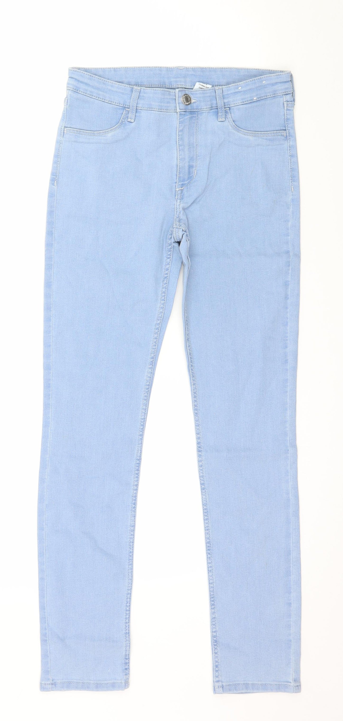 H&M Girls Blue  Denim Skinny Jeans Size 12-13 Years