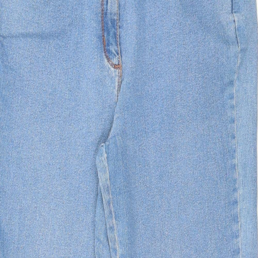 Bonmarché Womens Blue  Denim Cropped Jeans Size 12 L26 in