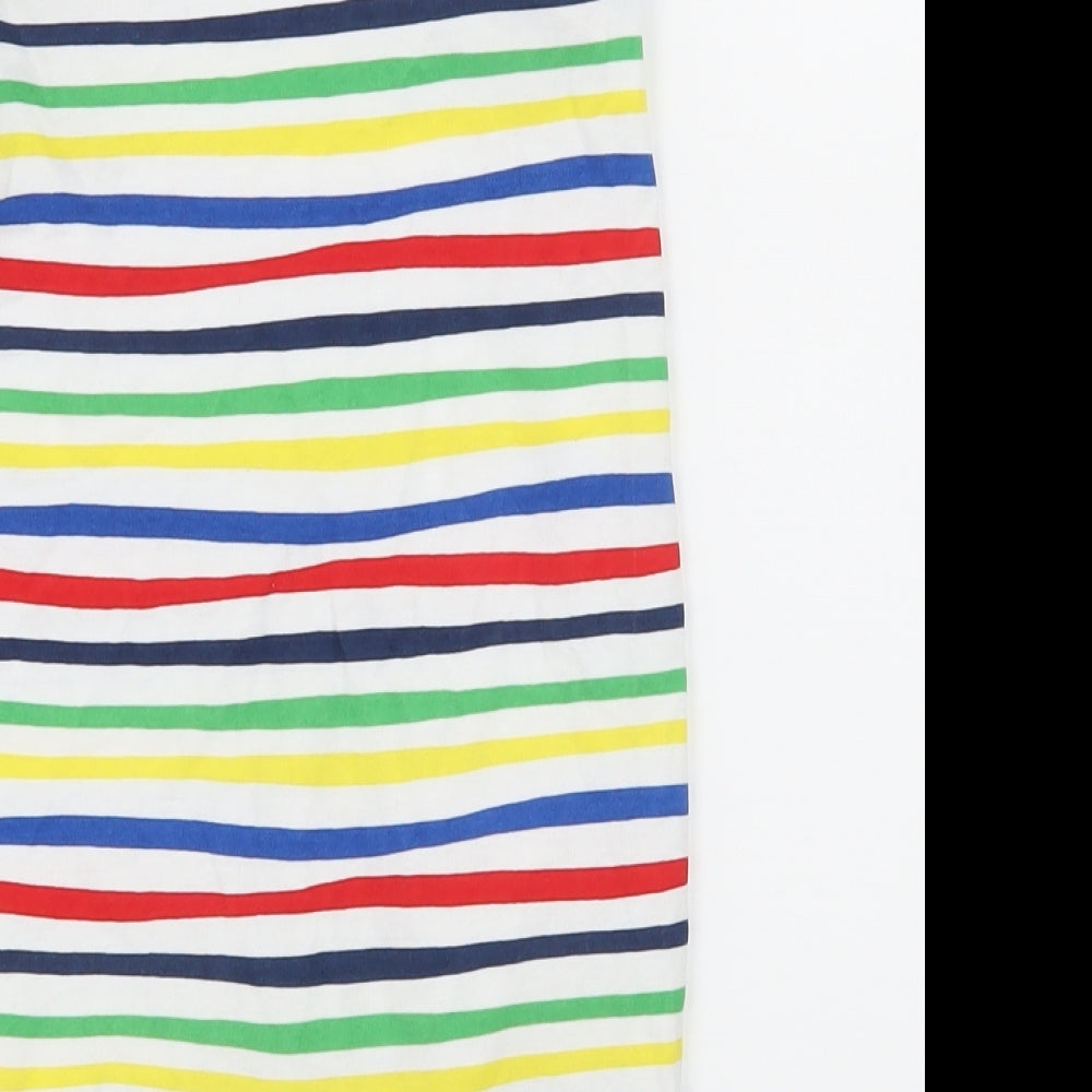 Mini Club Baby Multicoloured Striped Jersey Babygrow One-Piece Size 9-12 Months