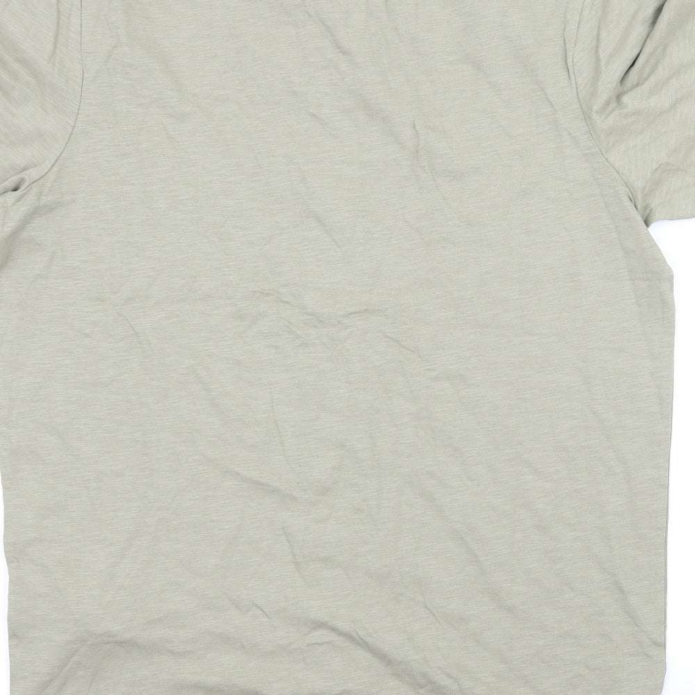 Produkt Mens Green  Jersey  Button-Up Size M