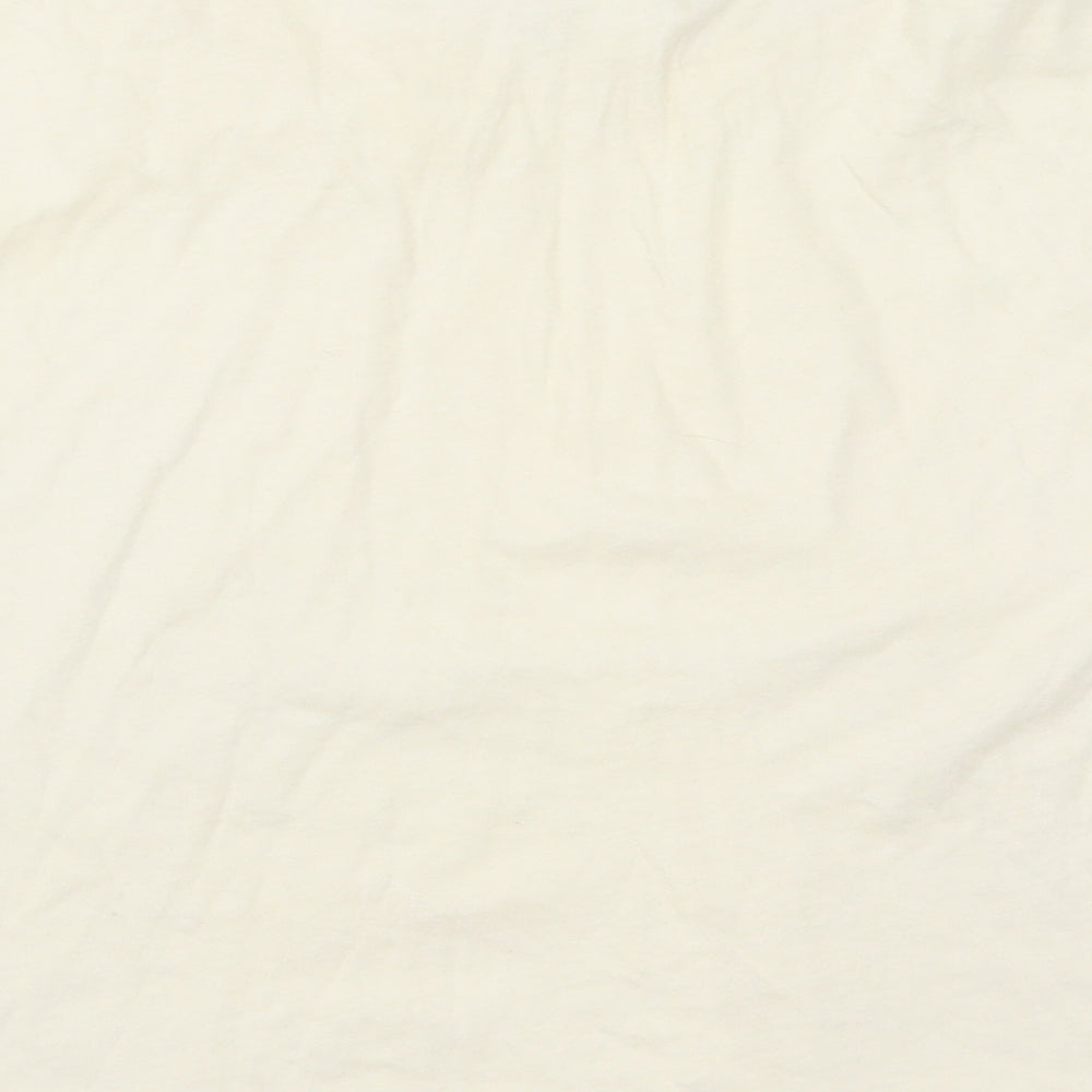 H&M Womens Beige   Basic T-Shirt Size M