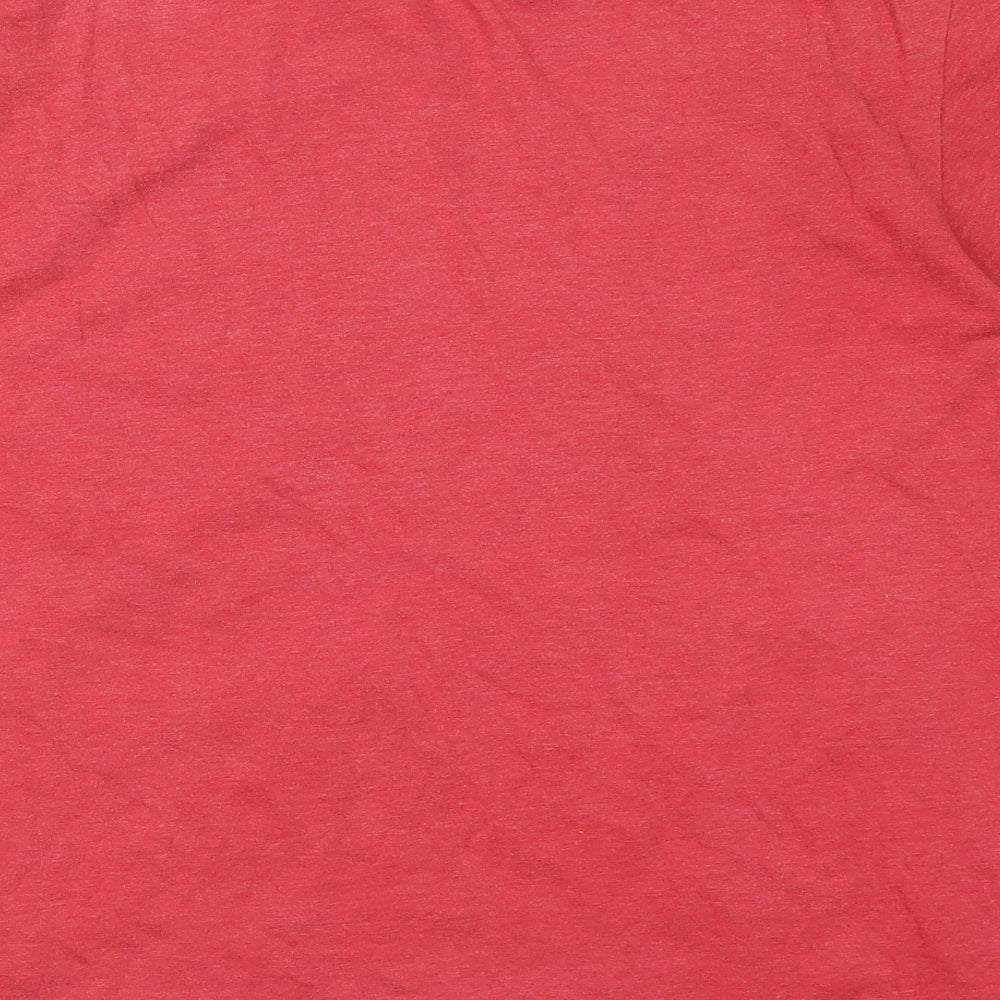 Preworn Mens Red    T-Shirt Size 2XL