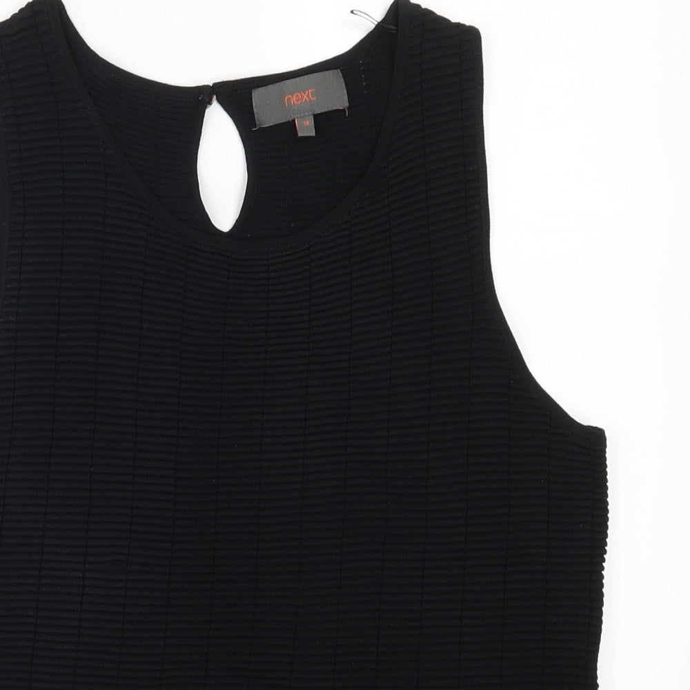 NEXT Womens Black   Basic Tank Size 14