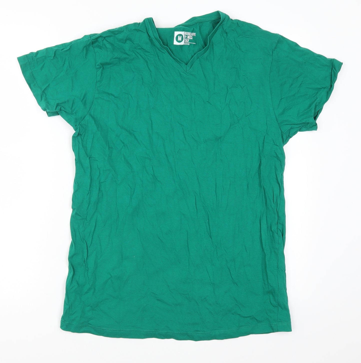 Cedar Wood State Mens Green    T-Shirt Size M