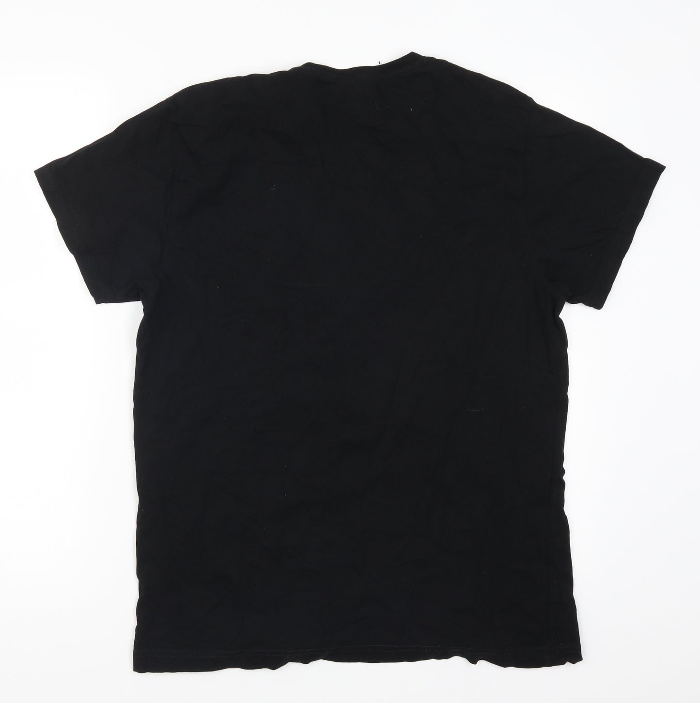 Cedar Wood State Mens Black    T-Shirt Size M  - Ace