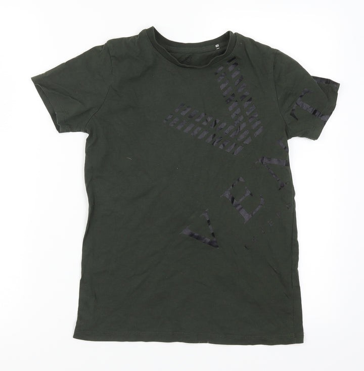 River Island Boys Green Basic Tank Size 9-10 Years