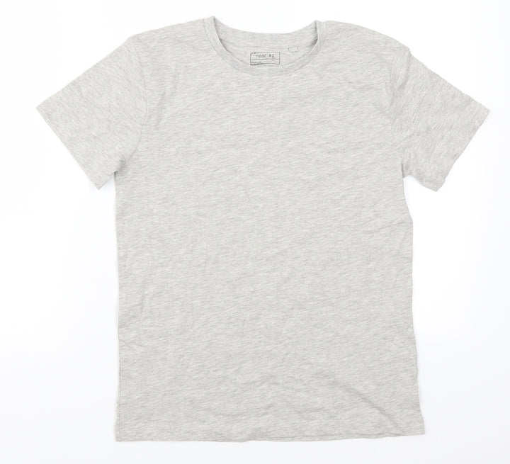 NEXT Boys Grey Basic T-Shirt Size 10 Years