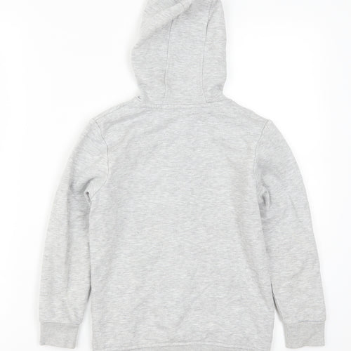 George Boys Grey   Full Zip Hoodie Size 7-8 Years