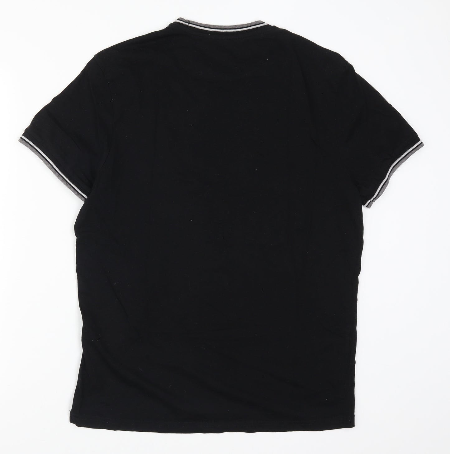 Firetrap Mens Black    T-Shirt Size M