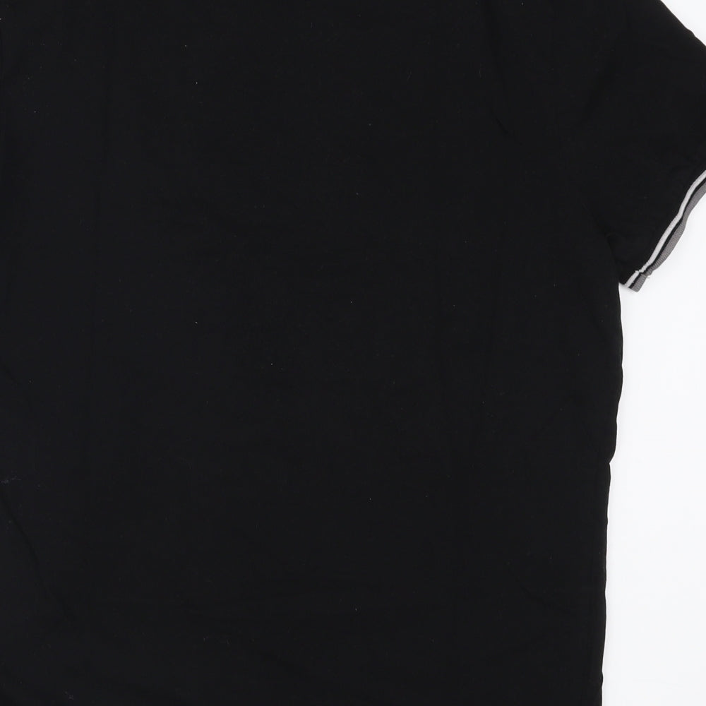 Firetrap Mens Black    T-Shirt Size M