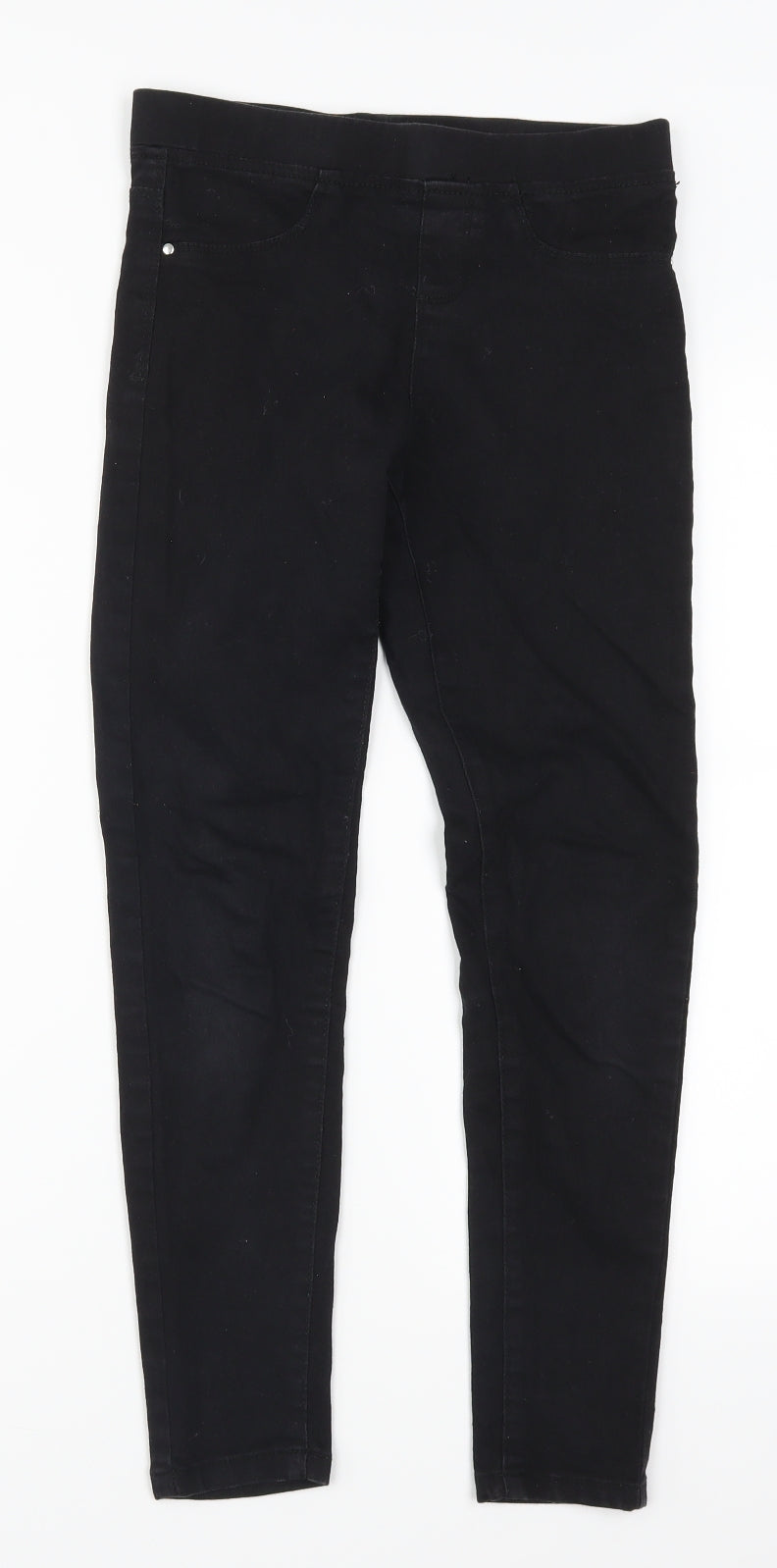 Pep & Co Girls Black  Denim Jegging Jeans Size 10-11 Years
