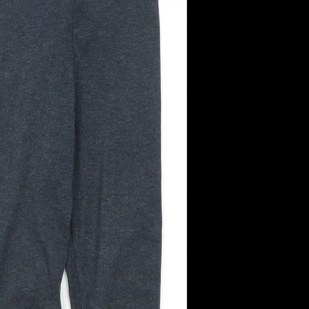 George Girls Grey   Carrot Trousers Size 5-6 Years - Unicorns