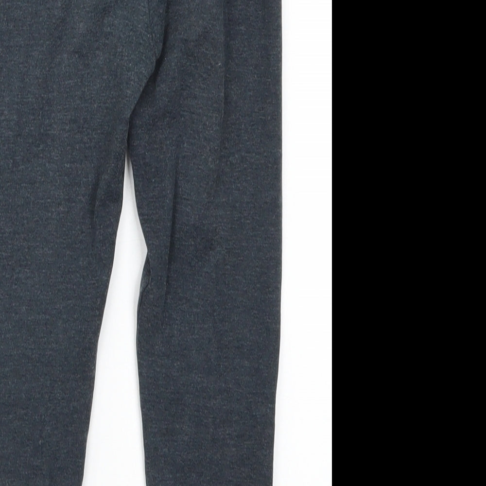 George Girls Grey   Carrot Trousers Size 5-6 Years - Unicorns