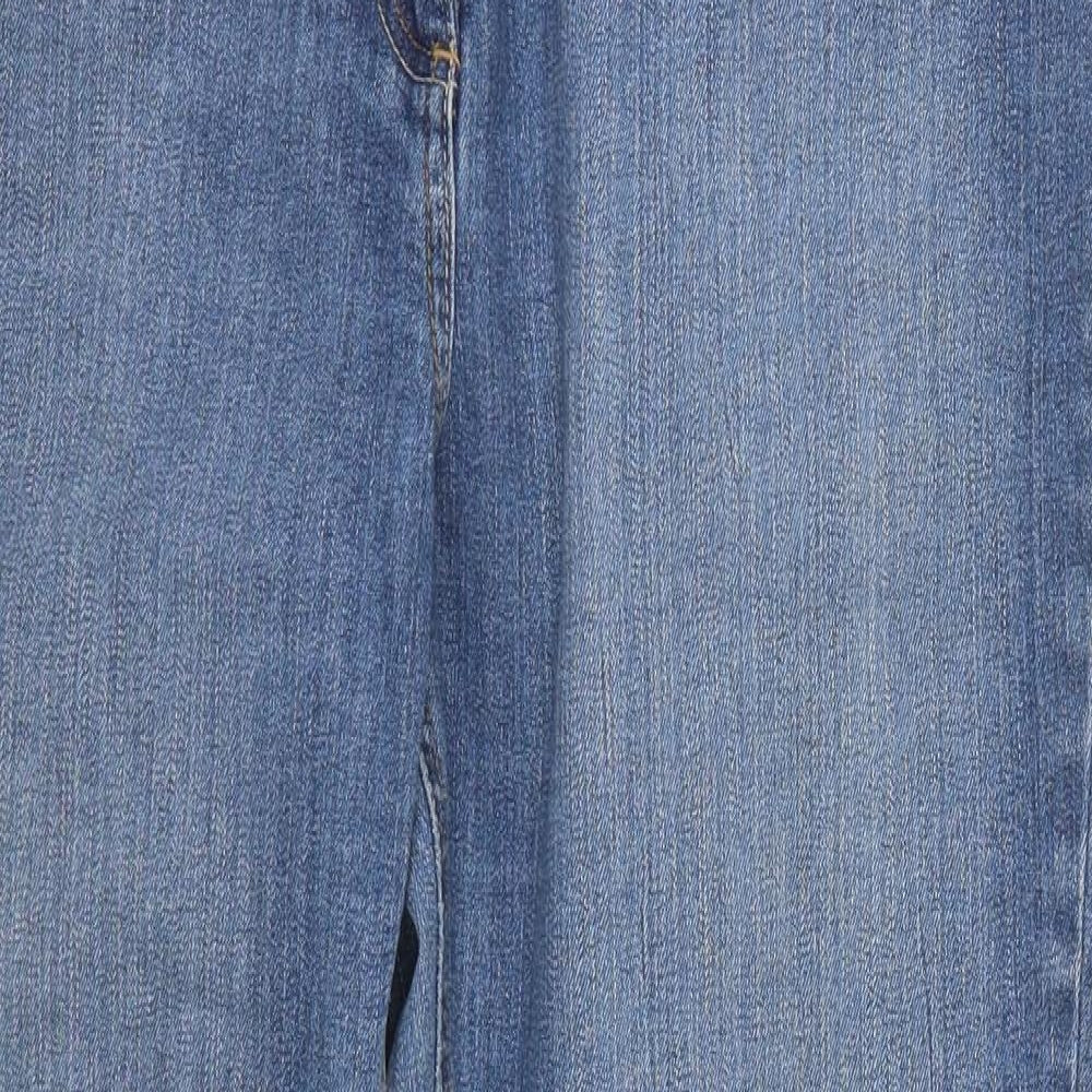 Matalan Womens Blue  Denim Straight Jeans Size 18 L28 in