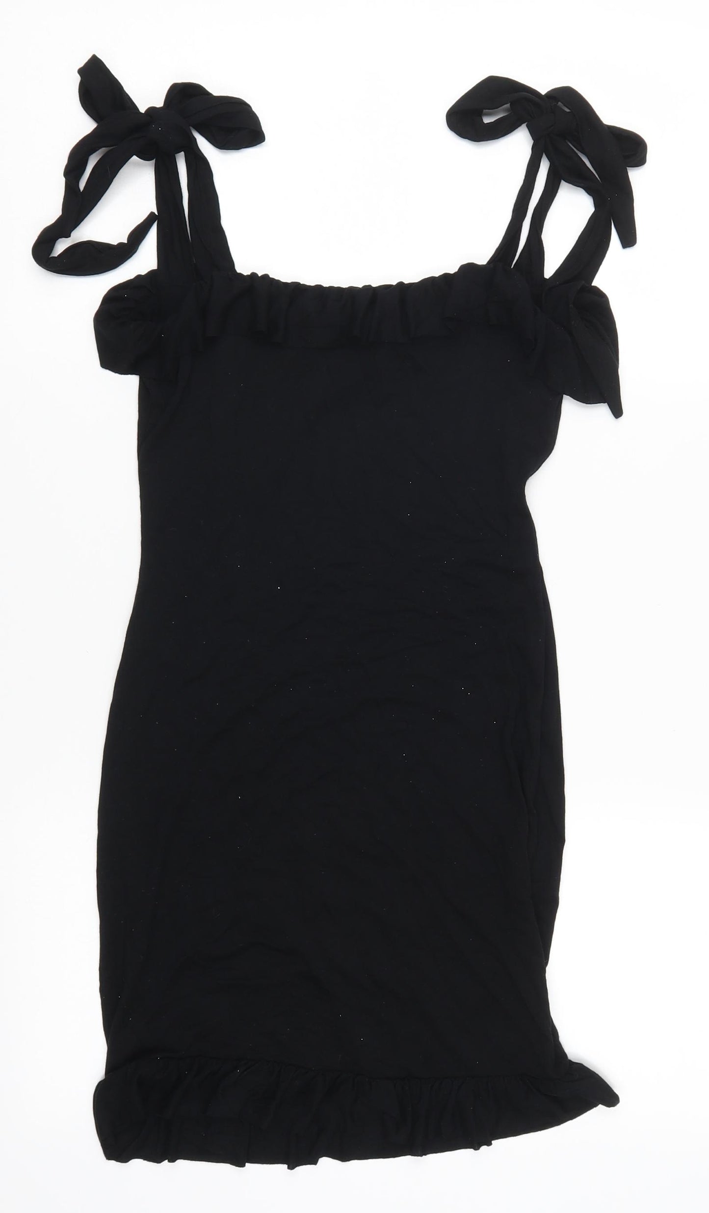 PRETTYLITTLETHING Womens Black   Mini  Size 6