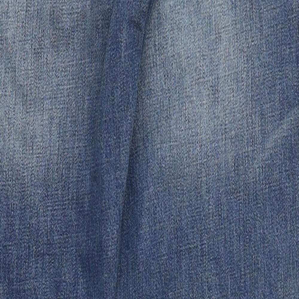 Topman Mens Blue  Denim Straight Jeans Size 30 L30 in