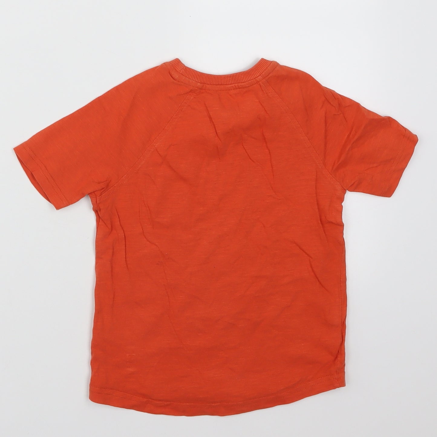 George Boys Red   Basic T-Shirt Size 4-5 Years