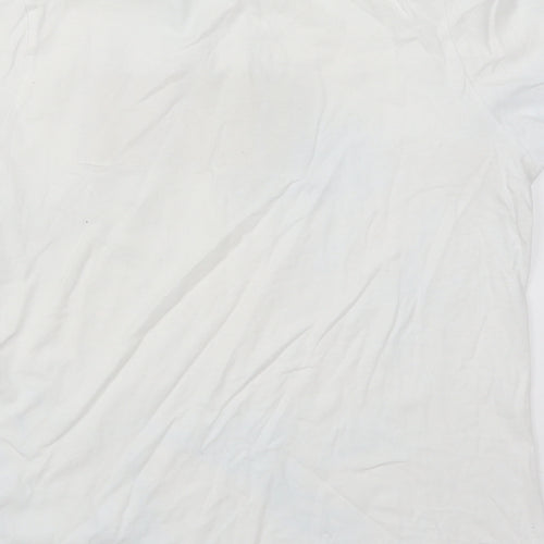 River Island Womens White   Basic T-Shirt Size 12  - River