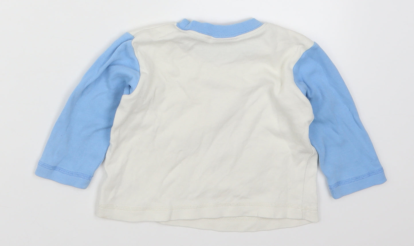 Disney Baby Blue Solid  Cami Pyjama Top Size 12-18 Months  - Going on a Ex-po-tition