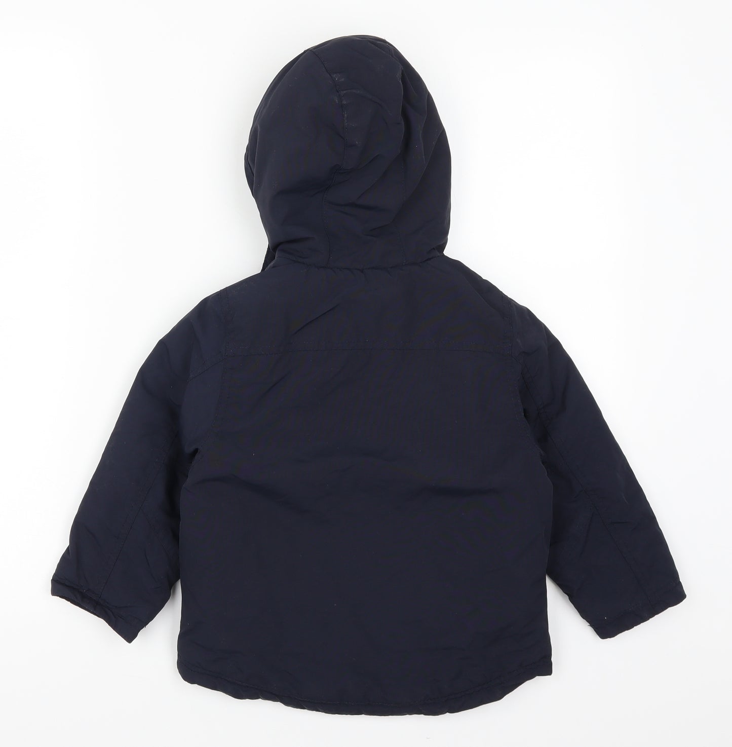 Urban 63 Boys Blue   Basic Coat Coat Size 3 Years