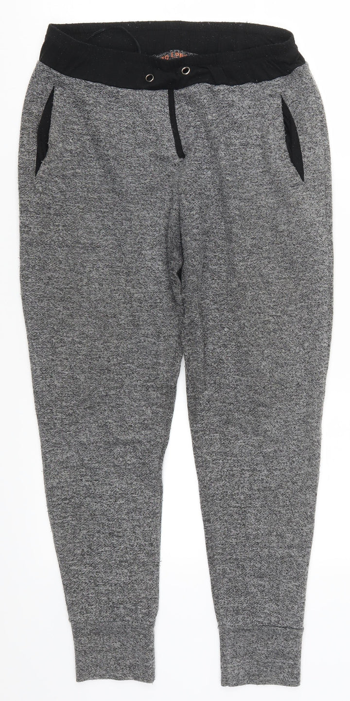 QED London Womens Grey Sweatpants Trousers Size 10 L28 in