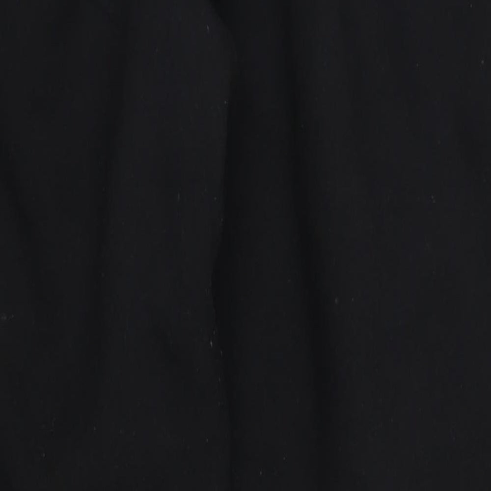 Forena Womens Black   Sweatpants Trousers Size 12 L29 in