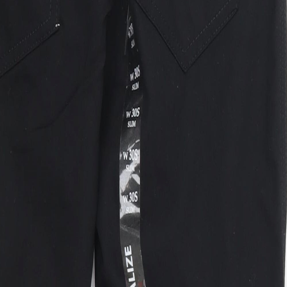 Industrialize Mens Black   Straight Jeans Size 30 L29 in