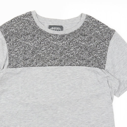 Burton Mens Grey    T-Shirt Size S