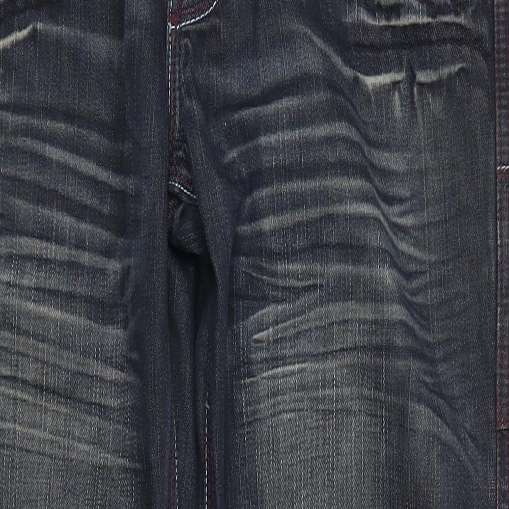 NEXT Mens Blue  Denim Straight Jeans Size 34 L28 in