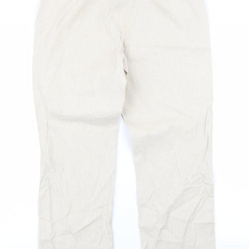 Per Una Womens Beige   Trousers  Size 10 L26 in