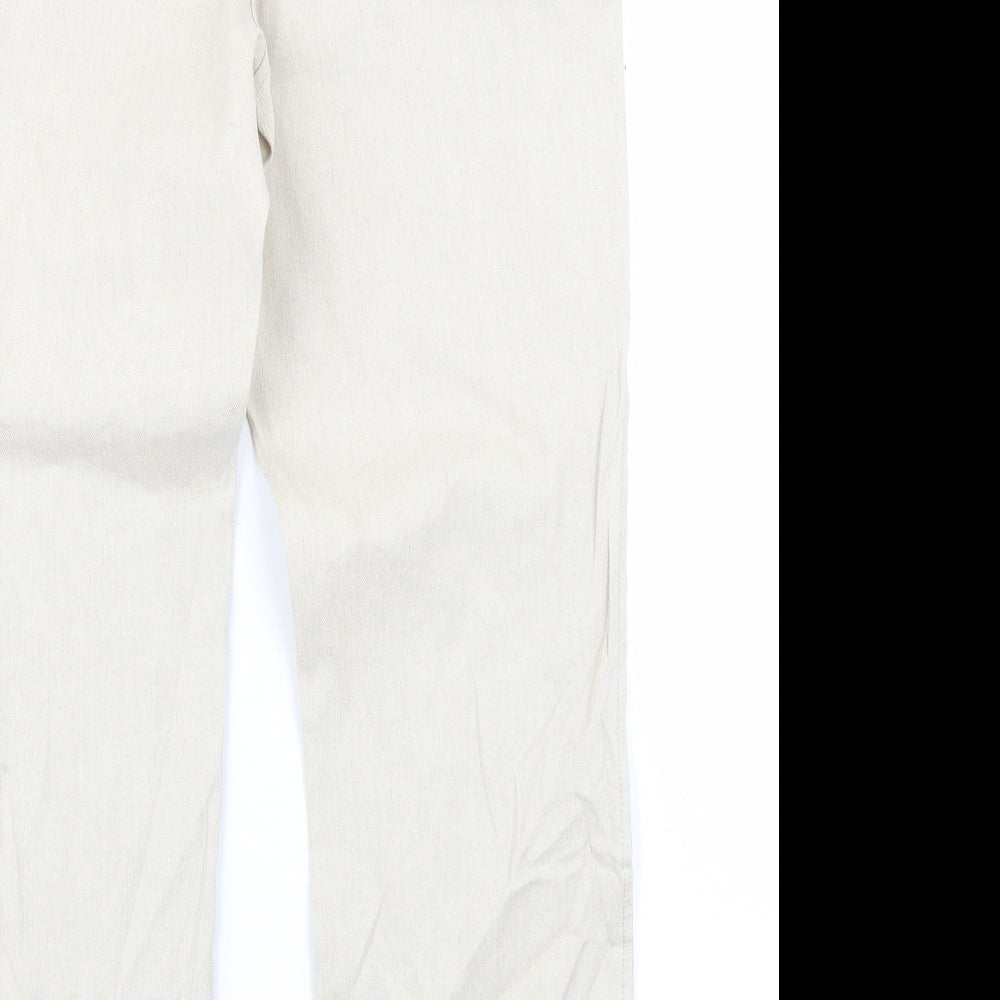 Per Una Womens Beige   Trousers  Size 10 L26 in
