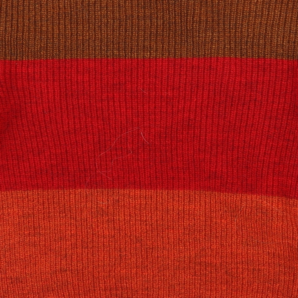 NEXT Womens Red  Knit Pullover Jumper Size 16