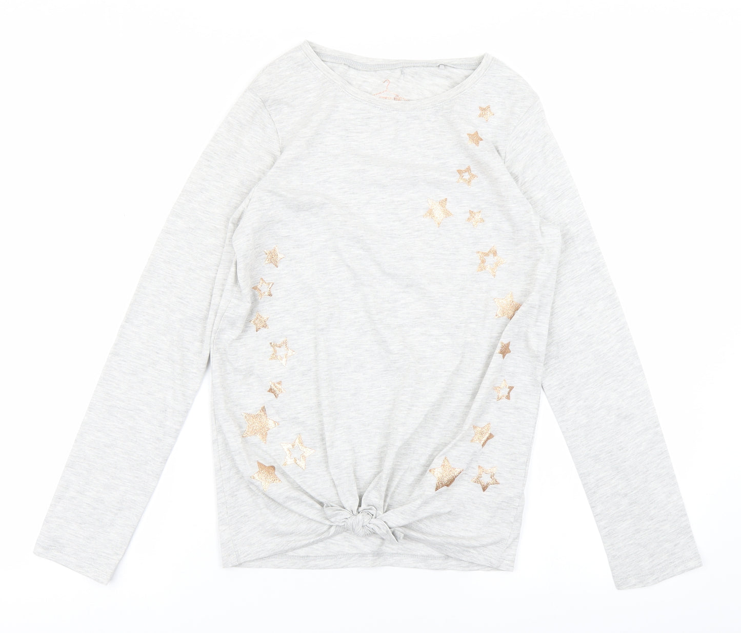 NEXT Girls Grey   Basic T-Shirt Size 12 Years