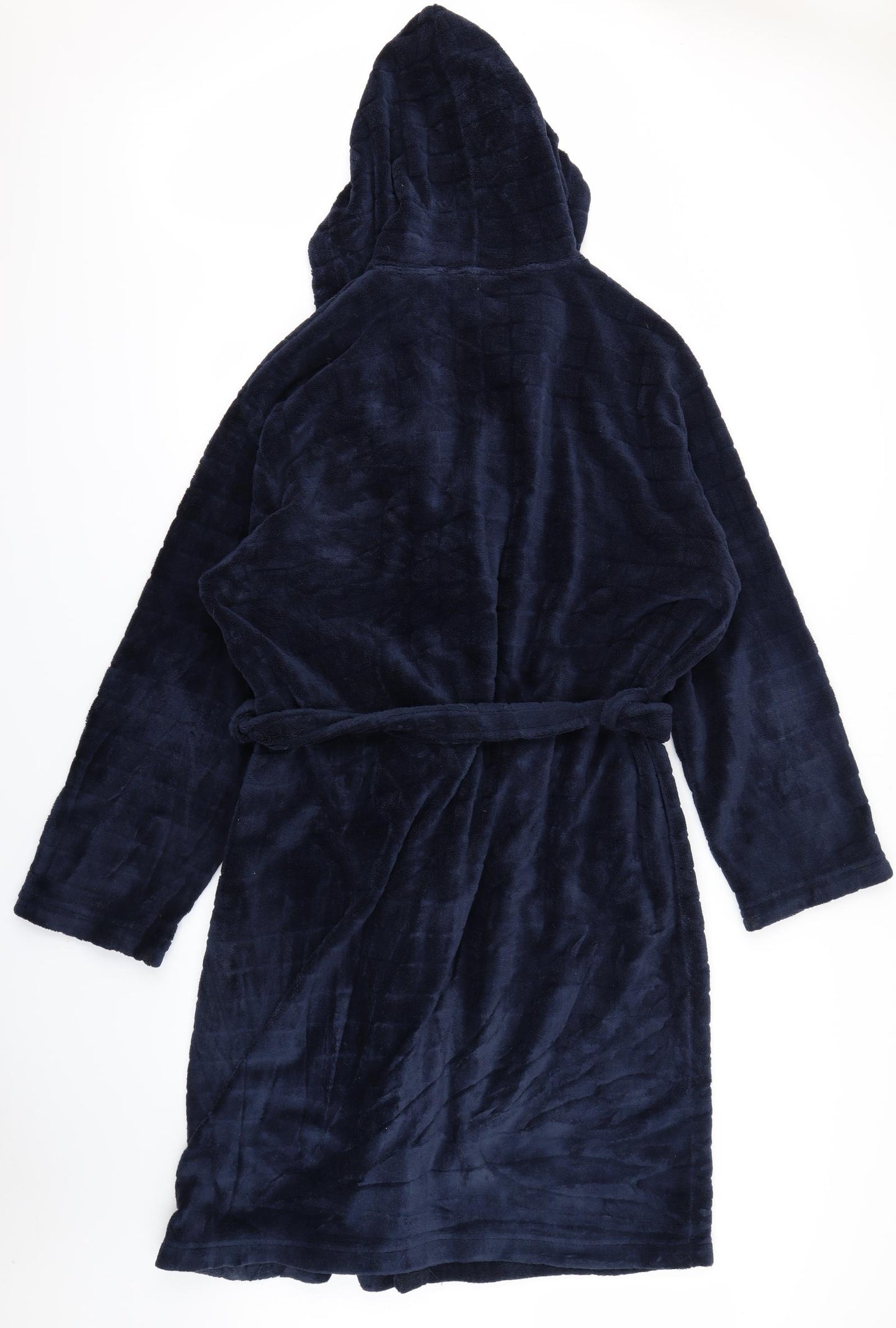 Jasper Conran Mens Blue Solid   Robe Size XL