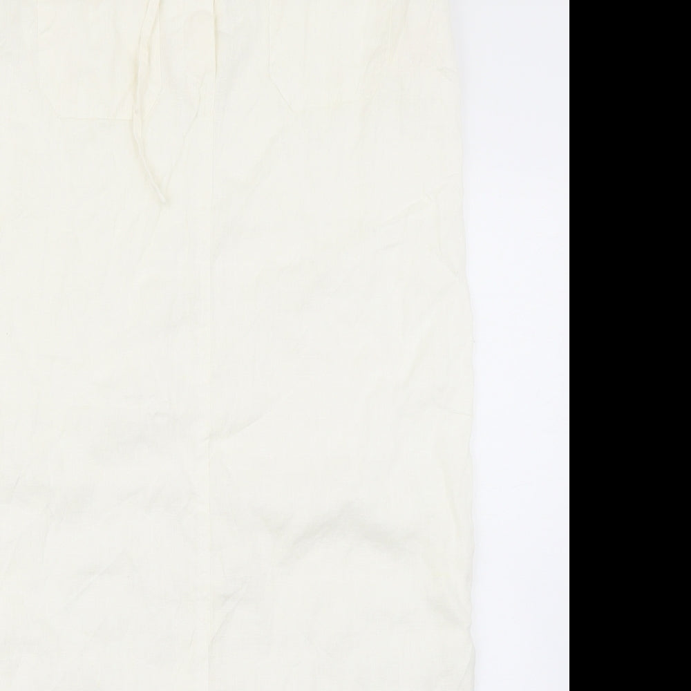 River Island Womens Ivory   A-Line Skirt Size 12