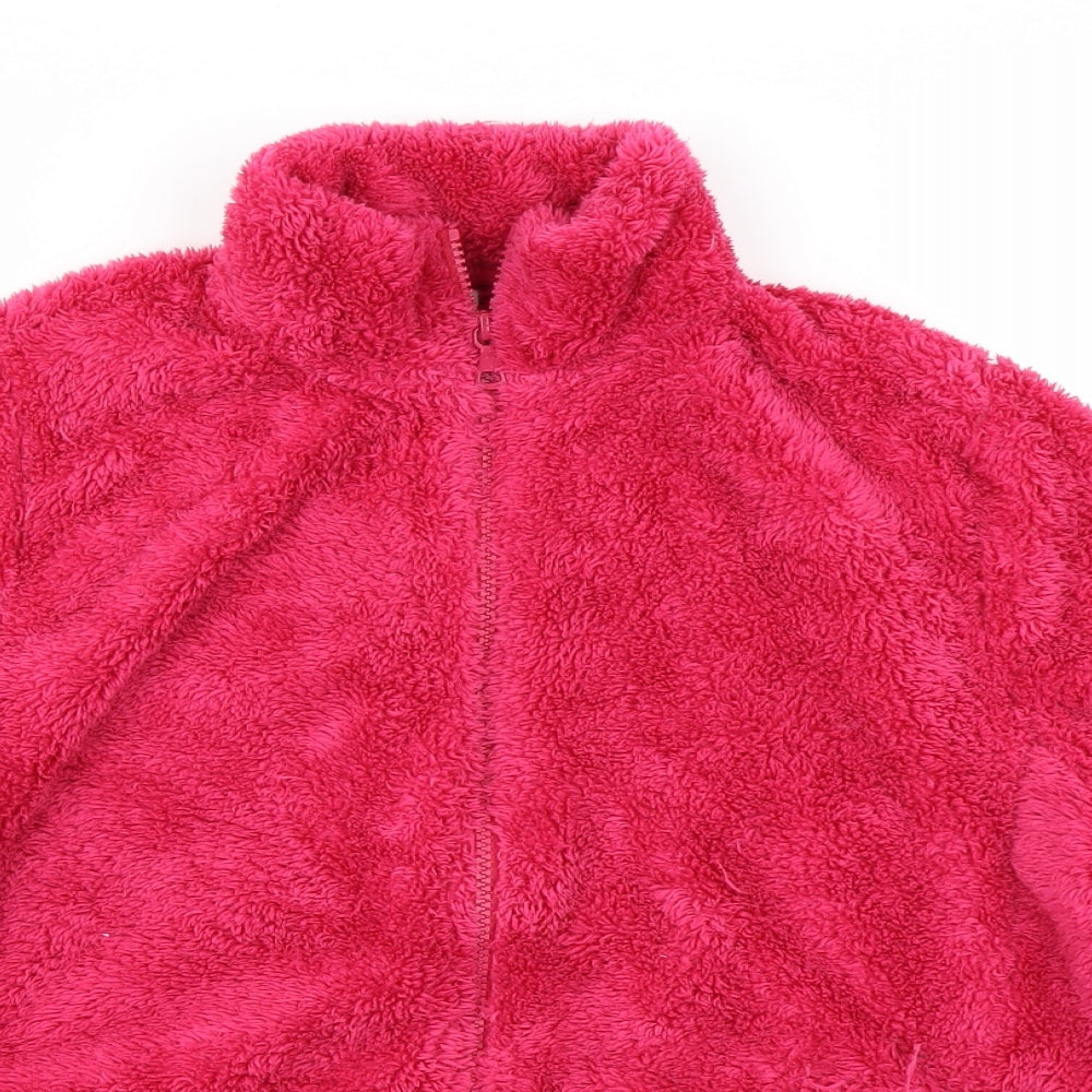 Uniqlo Womens Pink  Fleece Jacket  Size M
