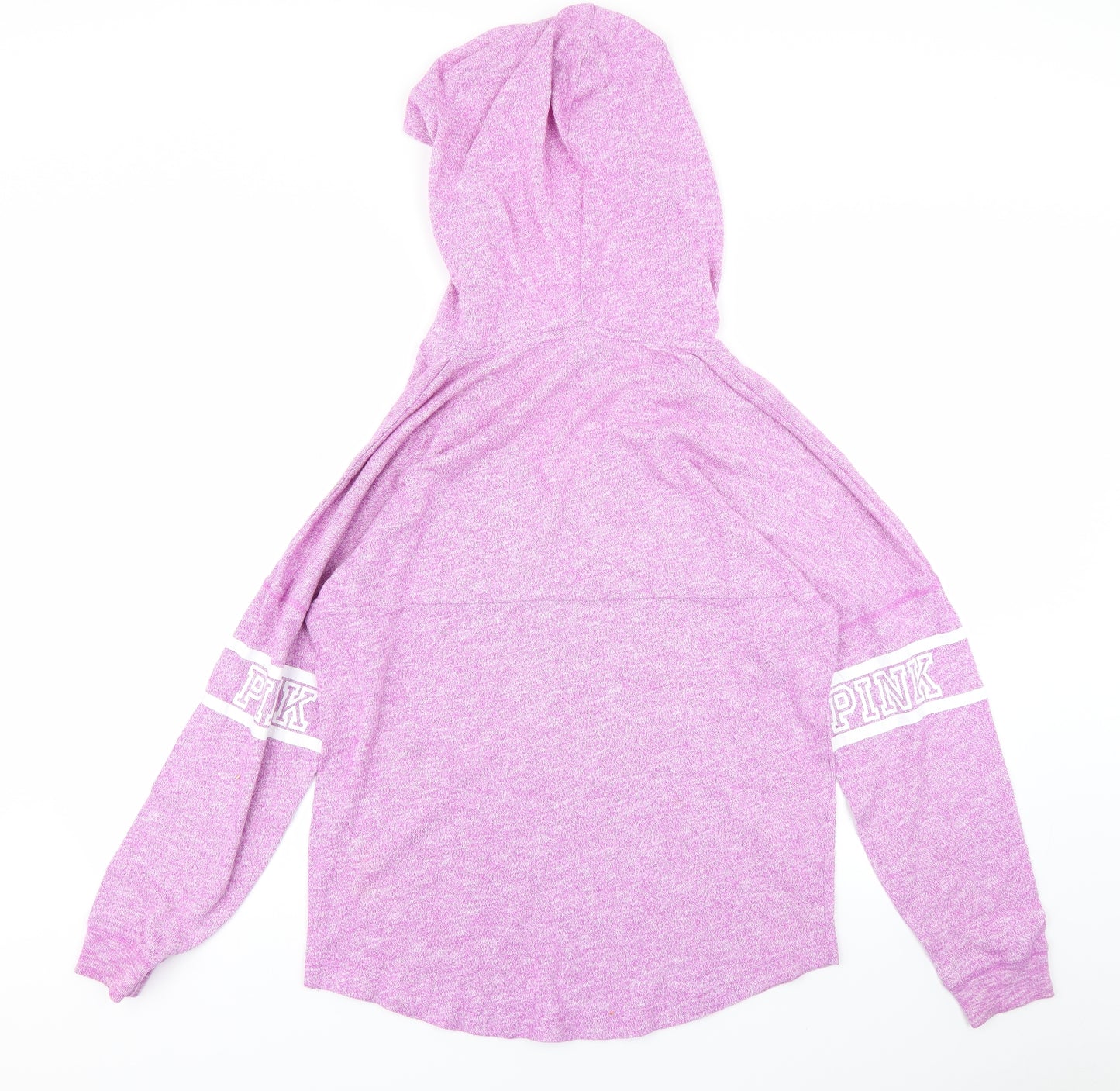PINK Womens Pink   Pullover Hoodie Size M