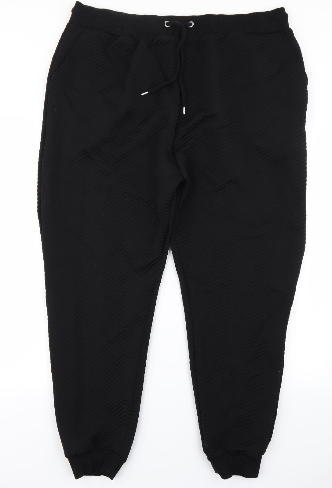 Cedar Wood State Mens Black   Jogger Trousers Size 2XL L26 in