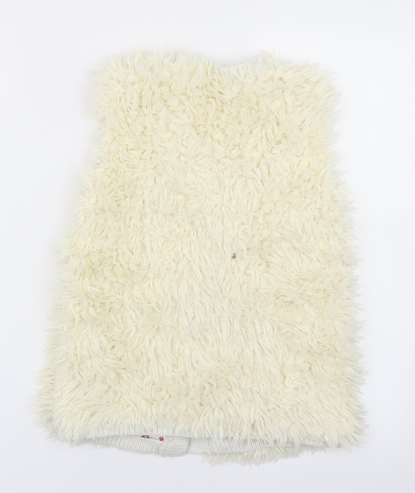 M&Co Girls White   Gilet Jacket Size 9-10 Years