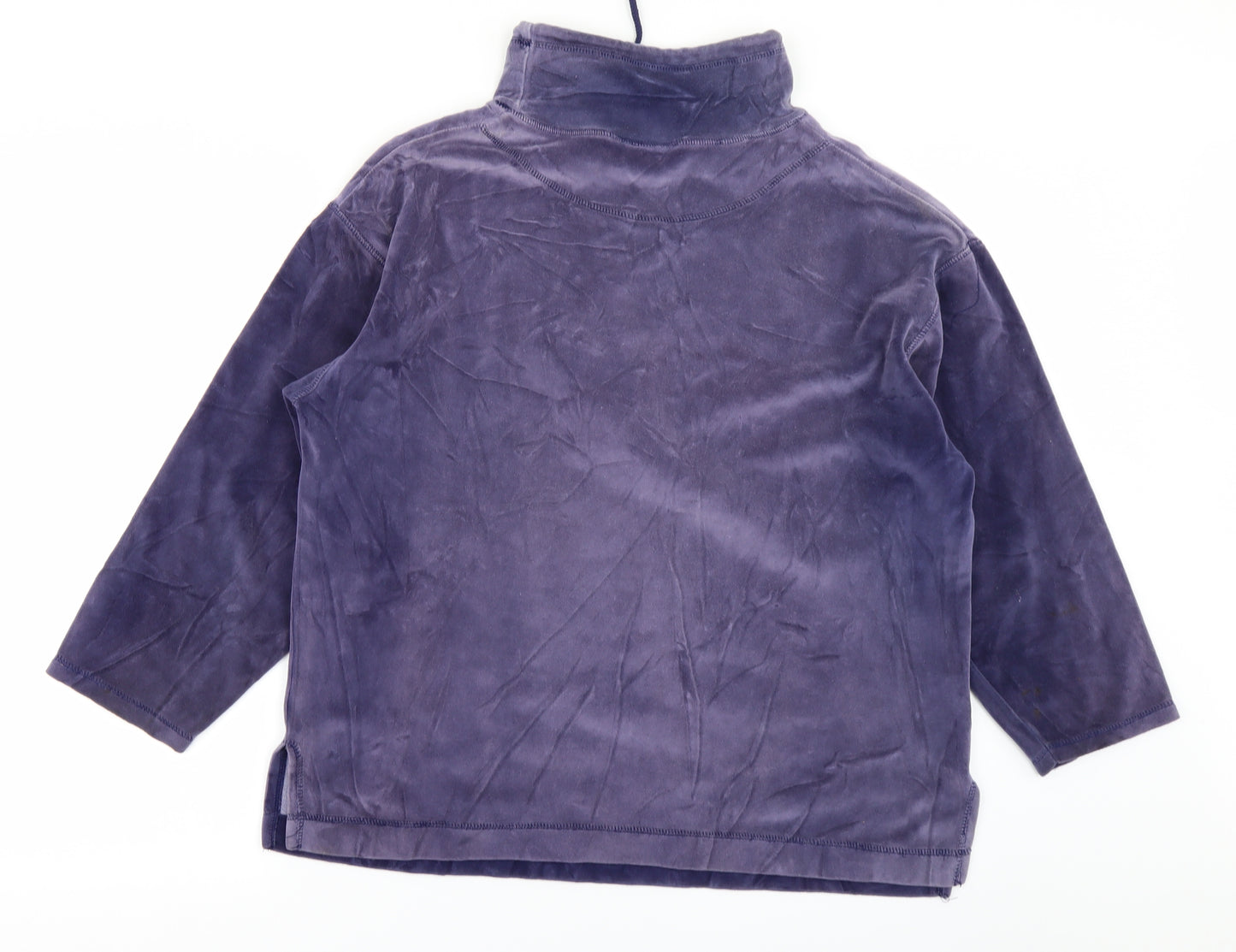 Peacocks Womens Blue   Pullover Sweatshirt Size 14