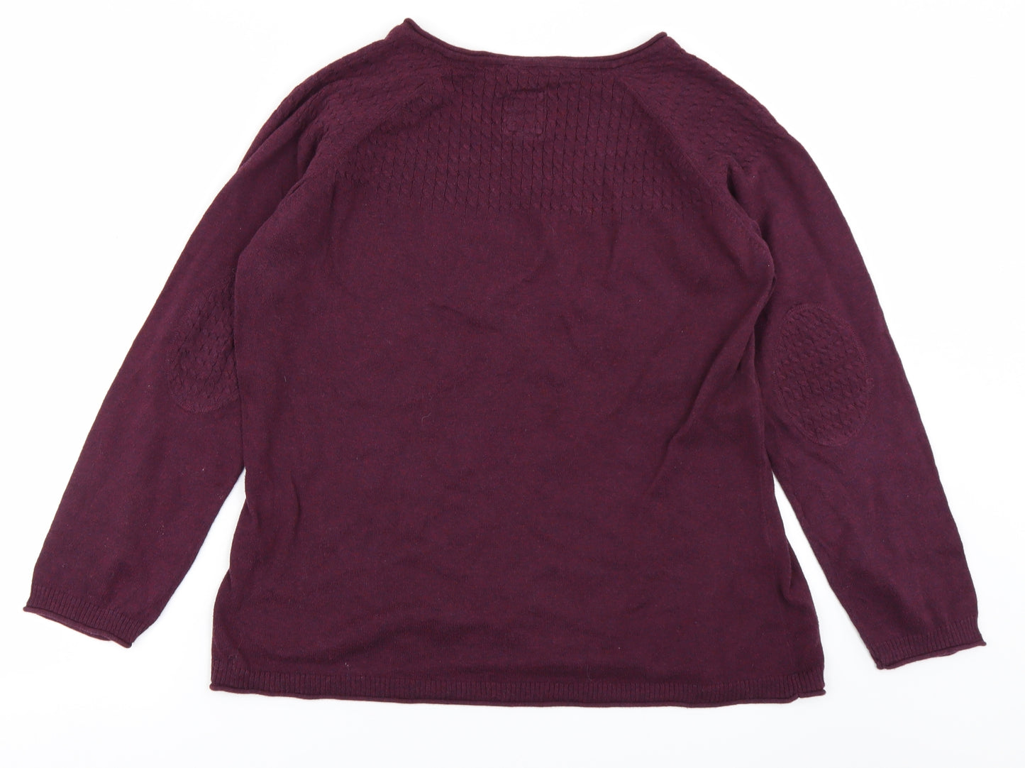 Mantaray Womens Purple   Basic T-Shirt Size 18