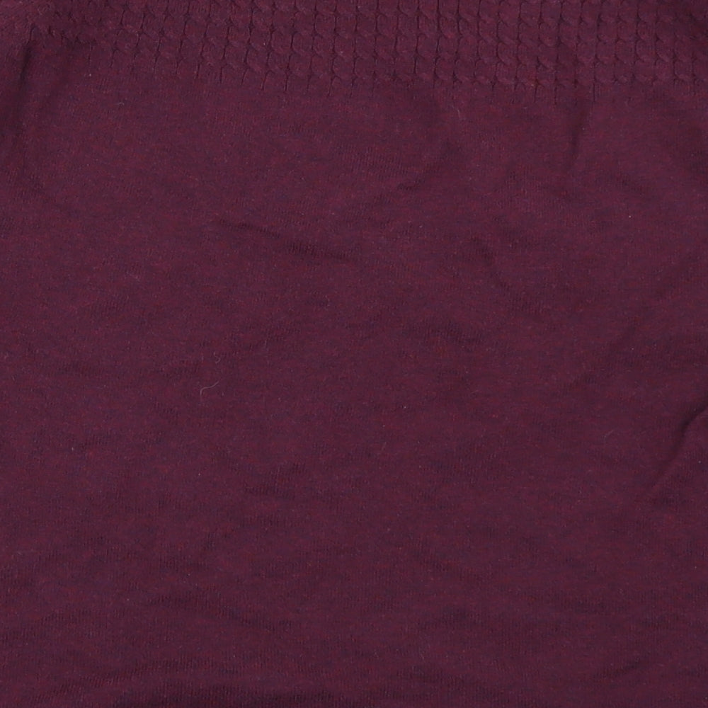 Mantaray Womens Purple   Basic T-Shirt Size 18