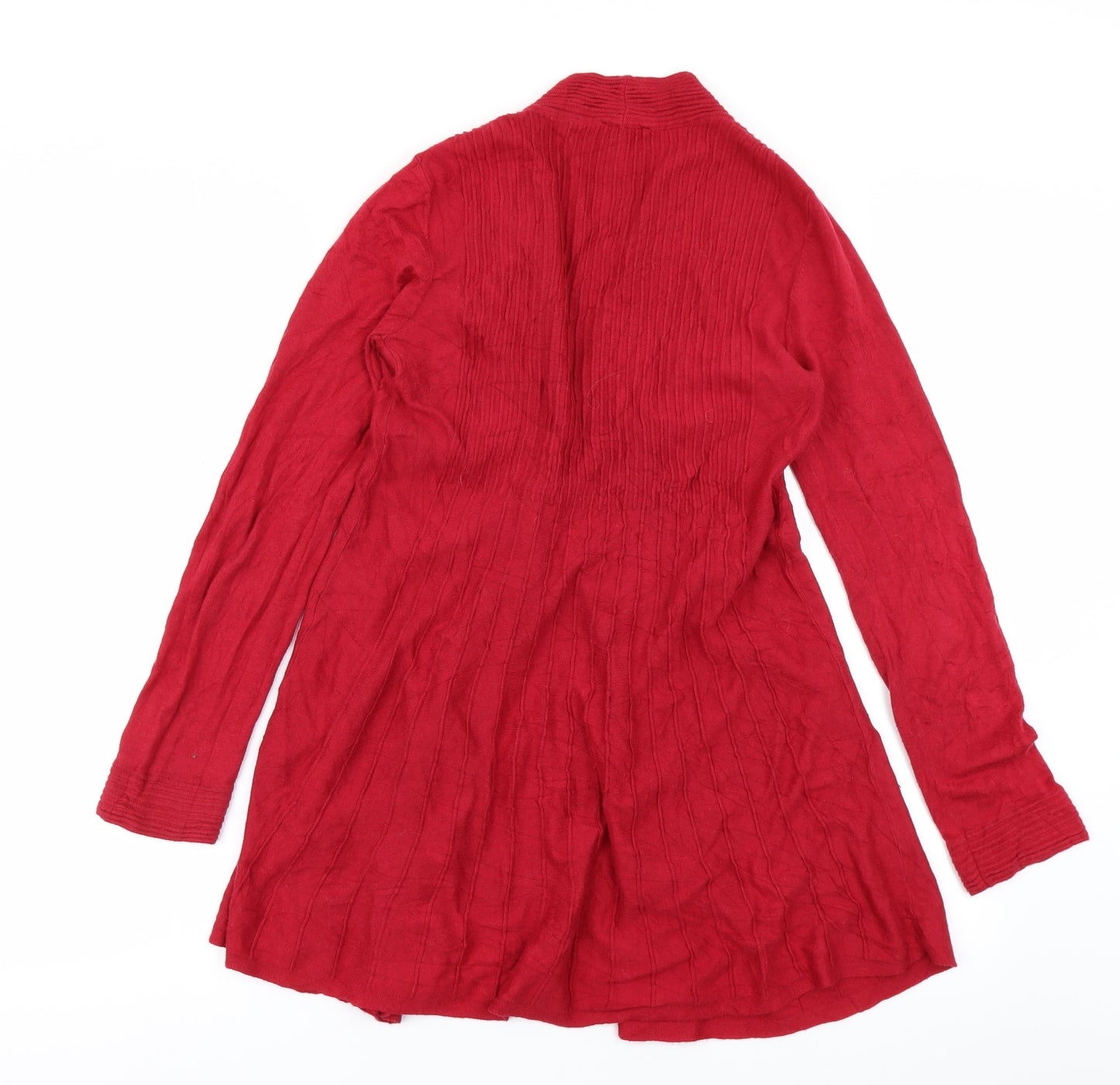 EAST Womens Red   Cardigan Jumper Size M