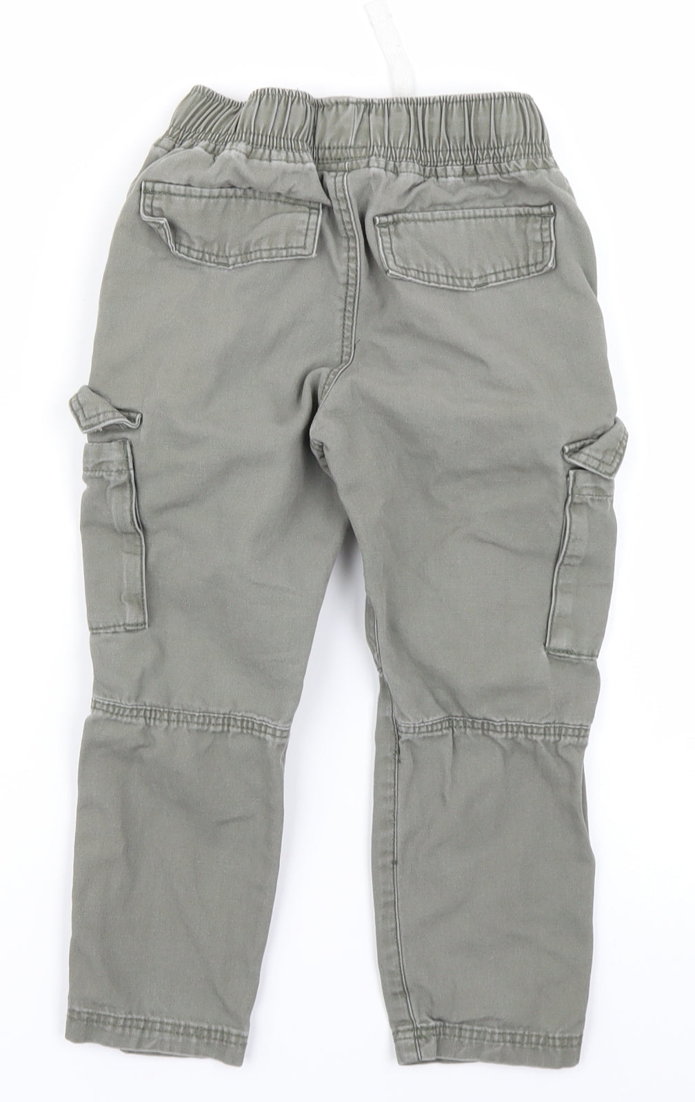 L.O.G.G Girls Green   Cargo Trousers Size 3-4 Years