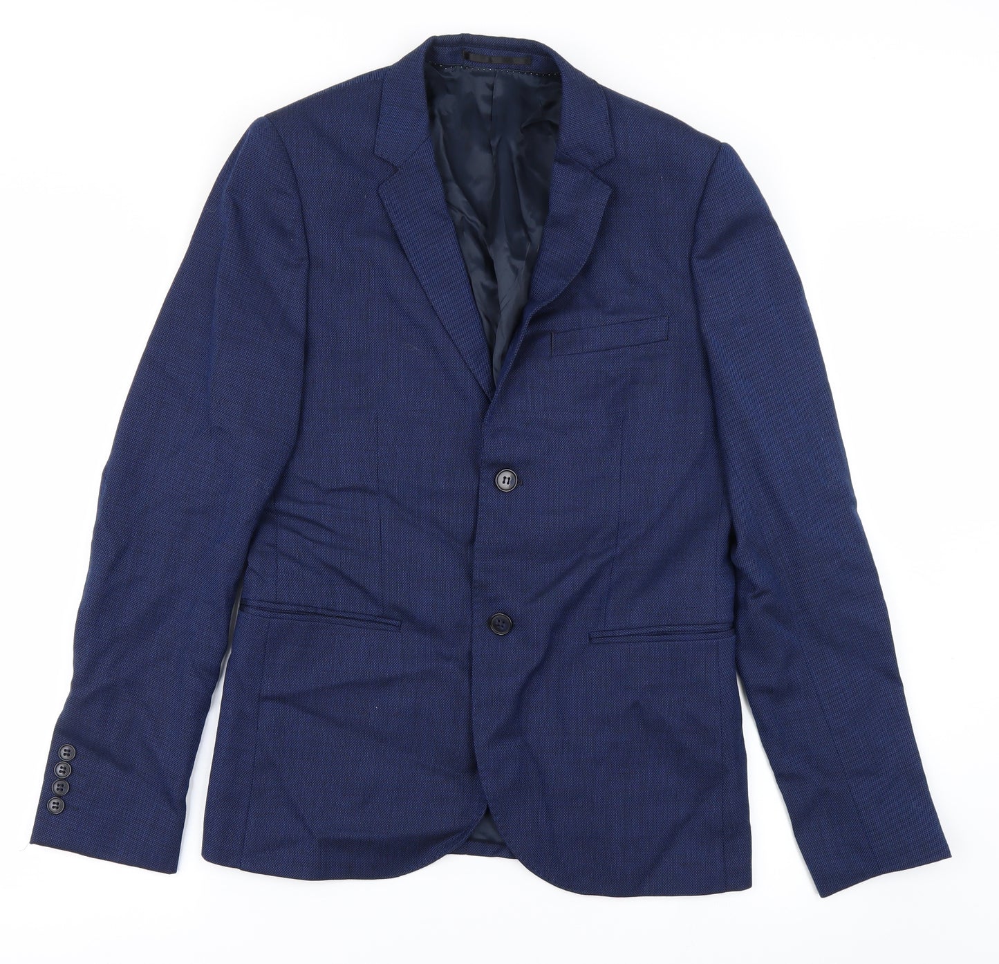 Topman Mens Blue   Jacket Blazer Size 38