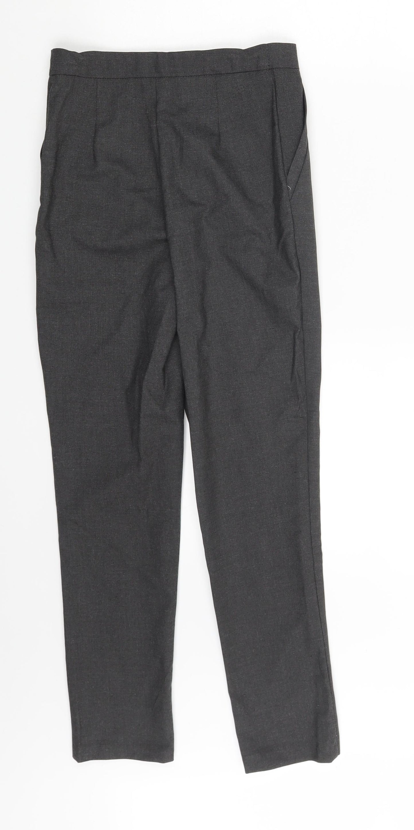 George Girls Grey   Chino Trousers Size 9-10 Years